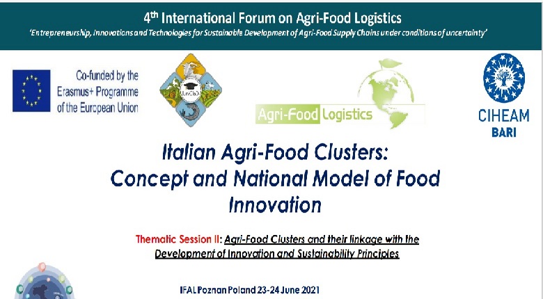 Italian Agri-Food Clusters: Concept and National Model of Food Innovation